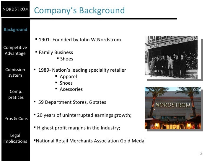 nordstrom dissension in the ranks ・nordstrom: dissension in the ranks (a) session b theme: mechanisms to motivate individuals (compensation and incentives) (continued) case. nordstrom dissension in the ranks ・nordstrom: dissension in the ranks (a) session b theme: mechanisms to motivate individuals (compensation and incentives) (continued) case.