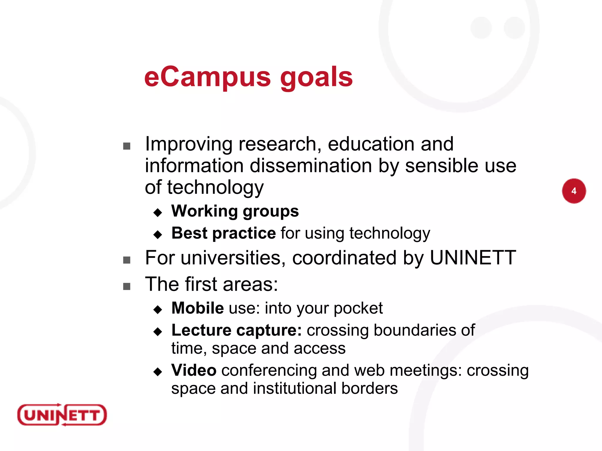 Working groups (open)