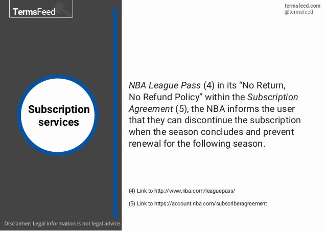 No Return No Refund Policies