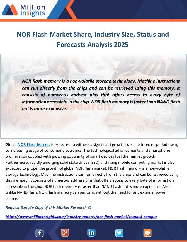 Nor Flash Market Share Industry Size Status And Forecasts Analysis