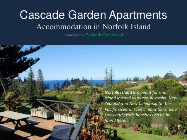 Norfolk Island Accommodation Cascade Garden Apartments