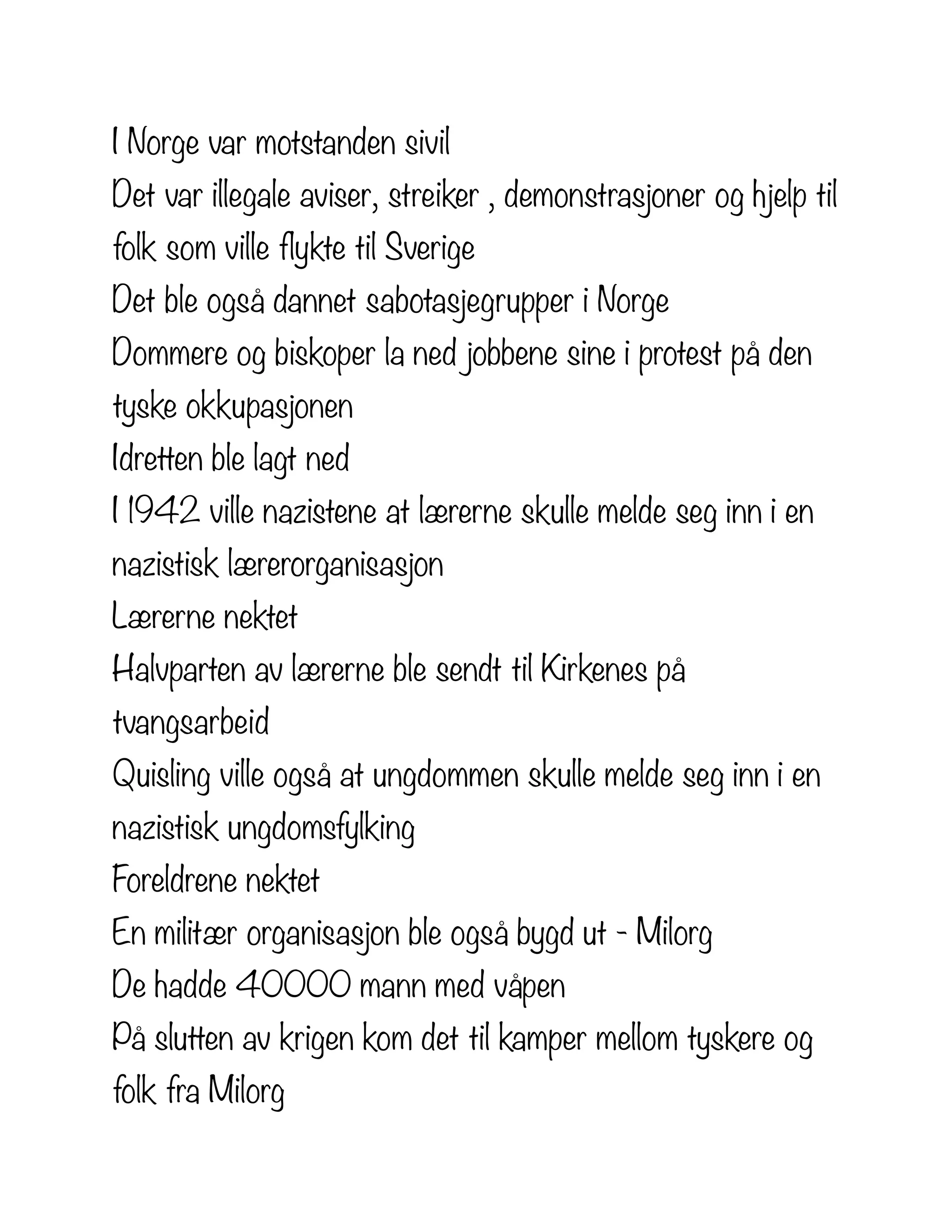 Norge under andre verdenskrig | PDF