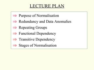 Normalisation | PPT