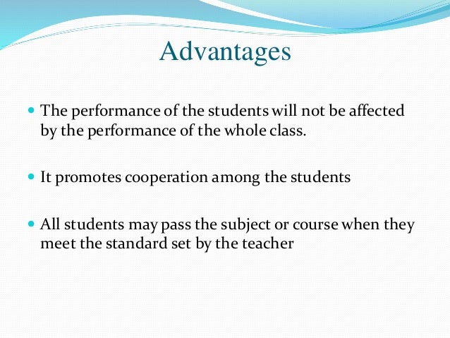 disadvantages of grading system in schools