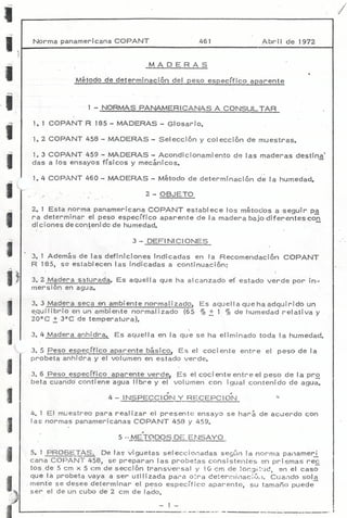 Norma copant | PDF