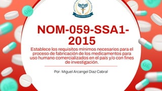 Iconos Nom 059 NORMA059.pptxbcxlbcxfgulmbvcilncfbbnlbvh | PPTX