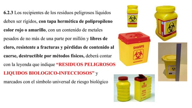 NORMA Oficial Mexicana NOM-087-ECOL-SSA1-2002, Protección ambiental