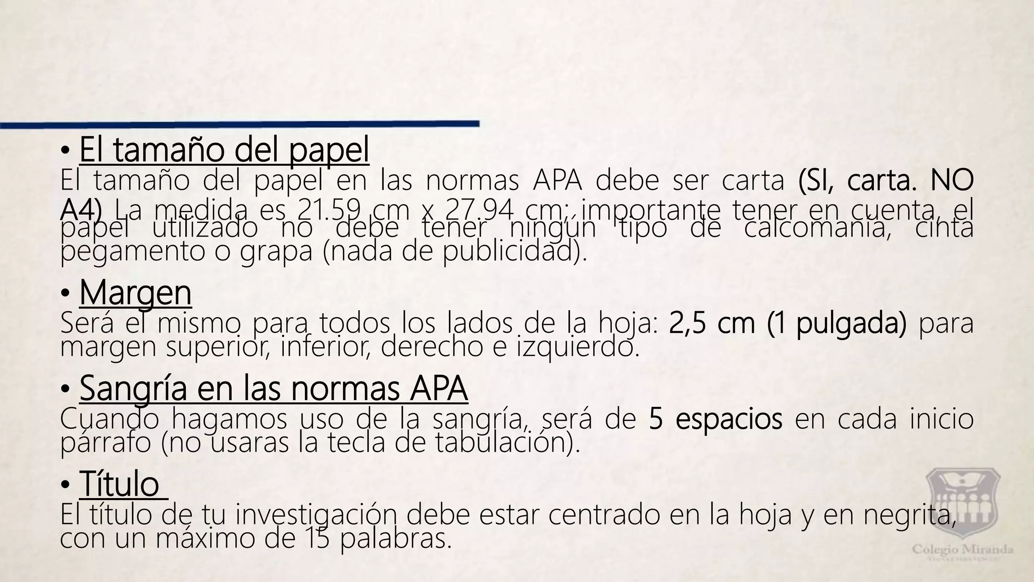 Norma apa actualizado. | PPT