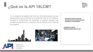NORMA API Q2 2nd Edition - API 18 LCM.pptx