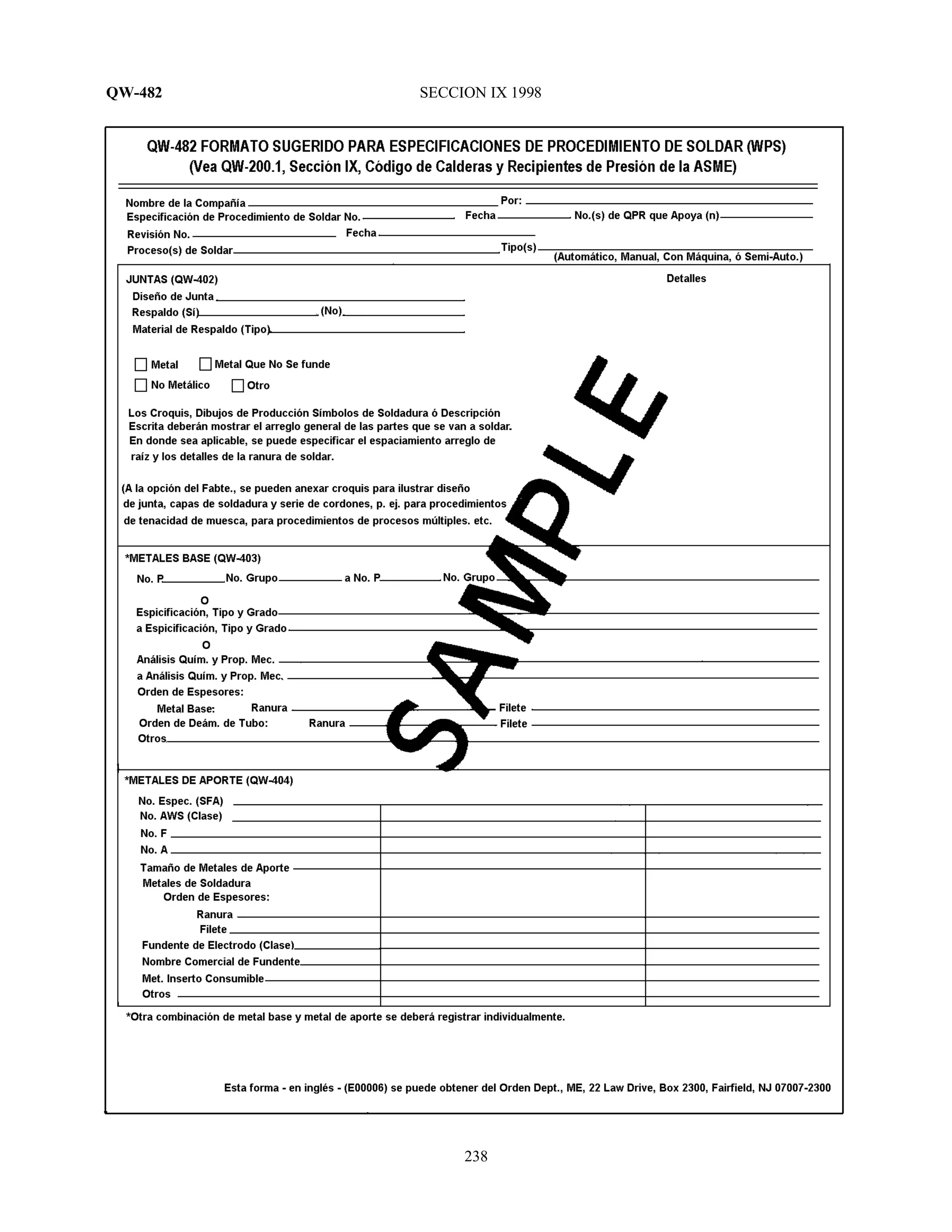 QW-482 SECCION IX 1998
238
 