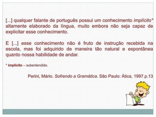 Norma e variação linguística