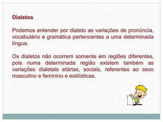 Norma e variação linguística