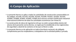 LAS NORMA DE CONSTRUCCIÓN NTP PERU G.pptx