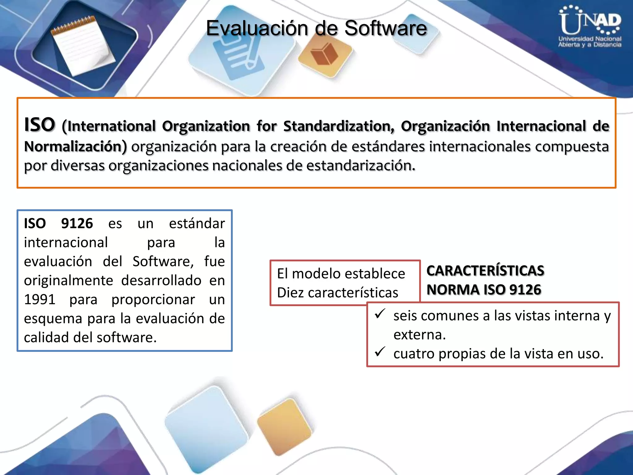 Norma ISO/IEC 9126 y Métrica de Calidad del Software | PPT
