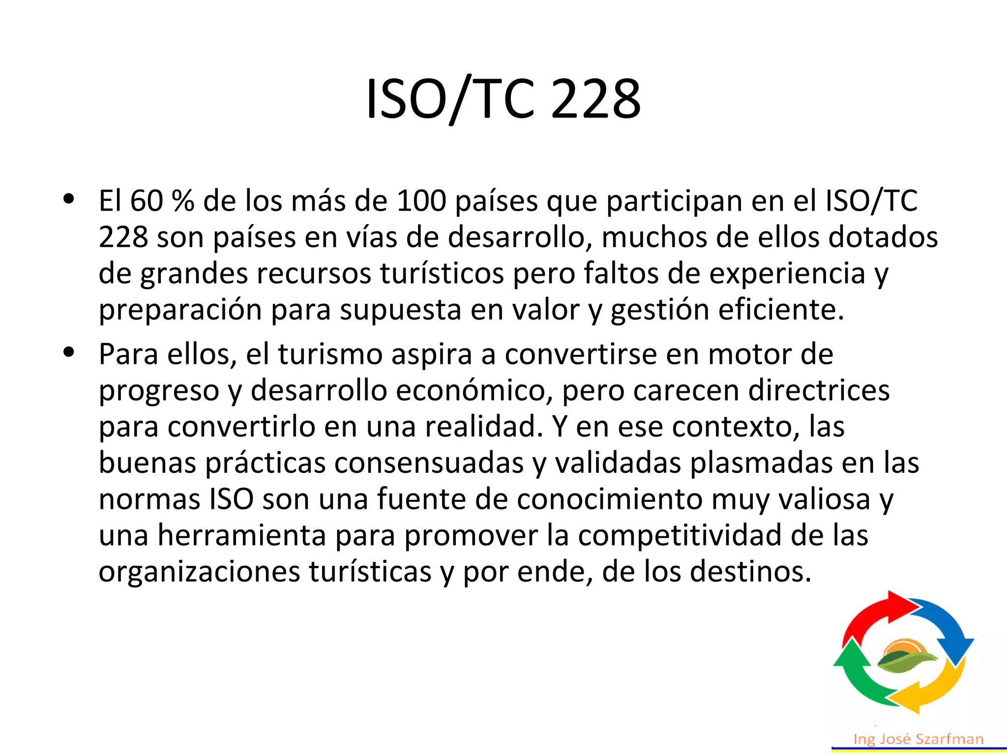 Norma iso 21101 2014 s g turismo aventura | PPT