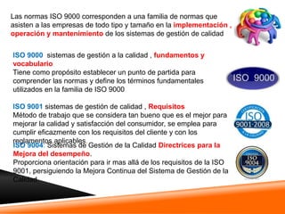 Norma iso 9001 