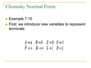 Normal Form Example Problem Normal-forms-for-Context-Free-Grammars.ppt