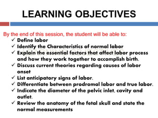 Comprehensive Overview of Labor: Physiology, Stages, and Nursing Care | PDF