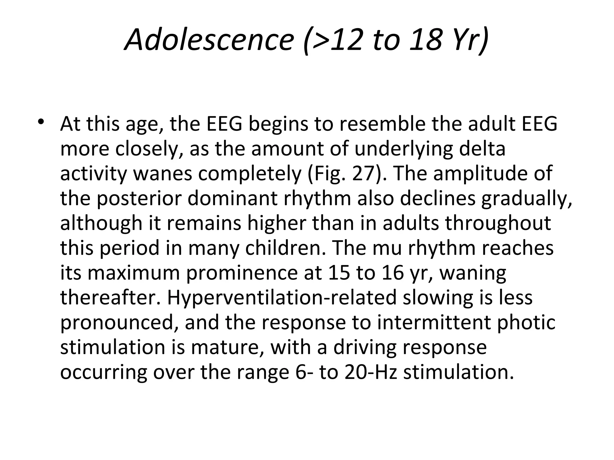 Normal awake and sleep EEG | PPT