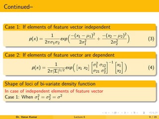 Normal density and discreminant analysis | PDF