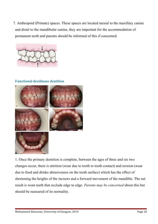 Normal development of the dentition for orthodontists by Almuzian | DOC