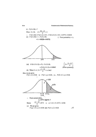 Normal distribution for probability | PDF