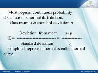 Normal distribution | PPT
