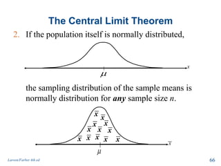 Normal distribution and sampling distribution | PPTX