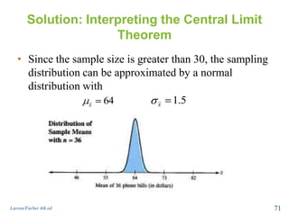 Find Sampling Distribution Normal distribution and sampling distribution | PPTX