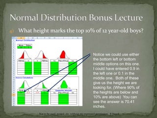 Let’s enter those values in the template and clear the old data left in the original template example.  Your template should now look like the one that follows on the next slide.Not to be used, posted, etc. without my expressed permission.  B Heard