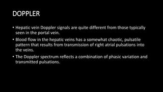 Normal doppler spectral pattern of abdominal and limb vessels final | PPTX