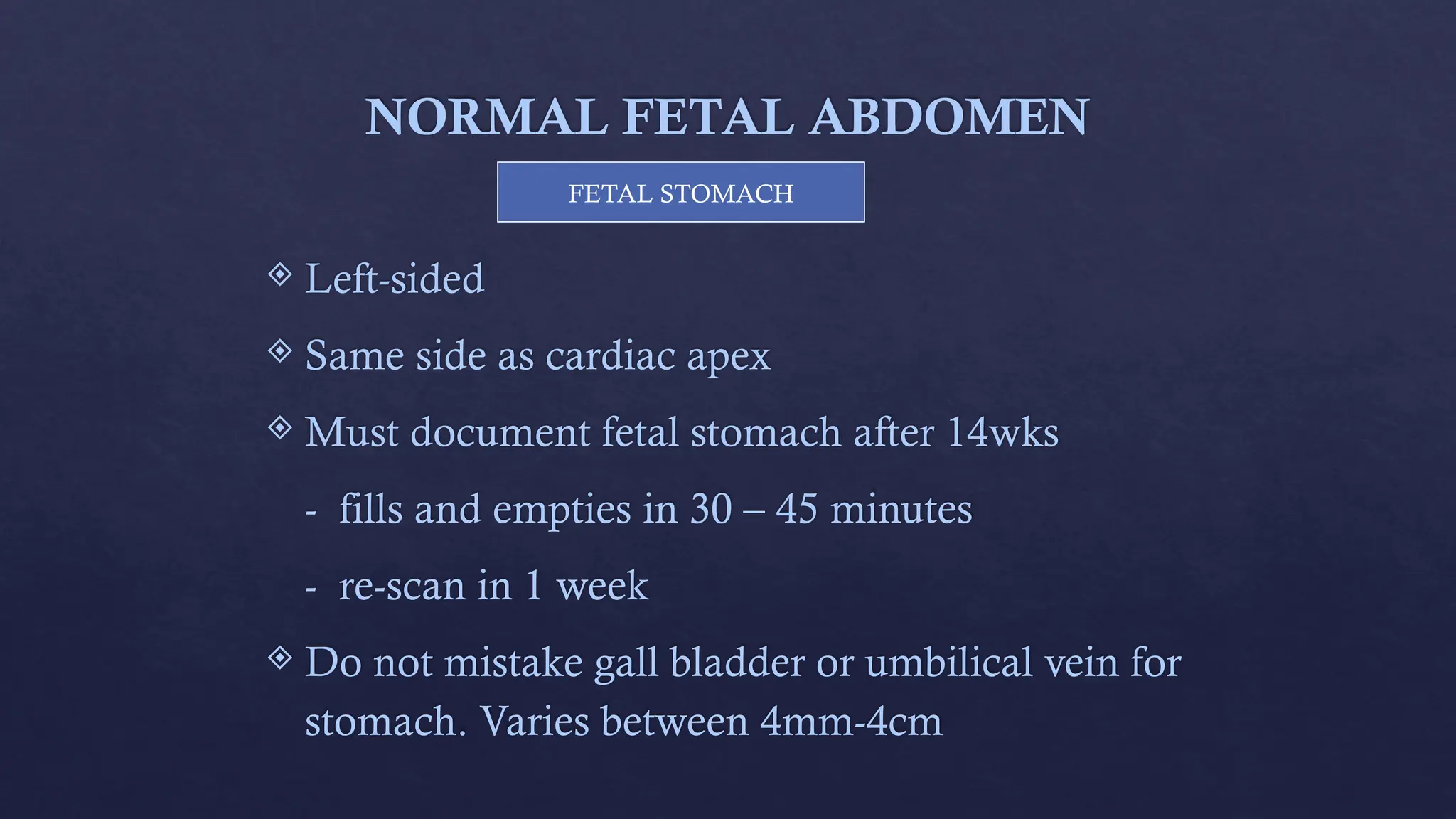 NORMAL FETAL GIT AND ANOMALIES presentation | PPTX