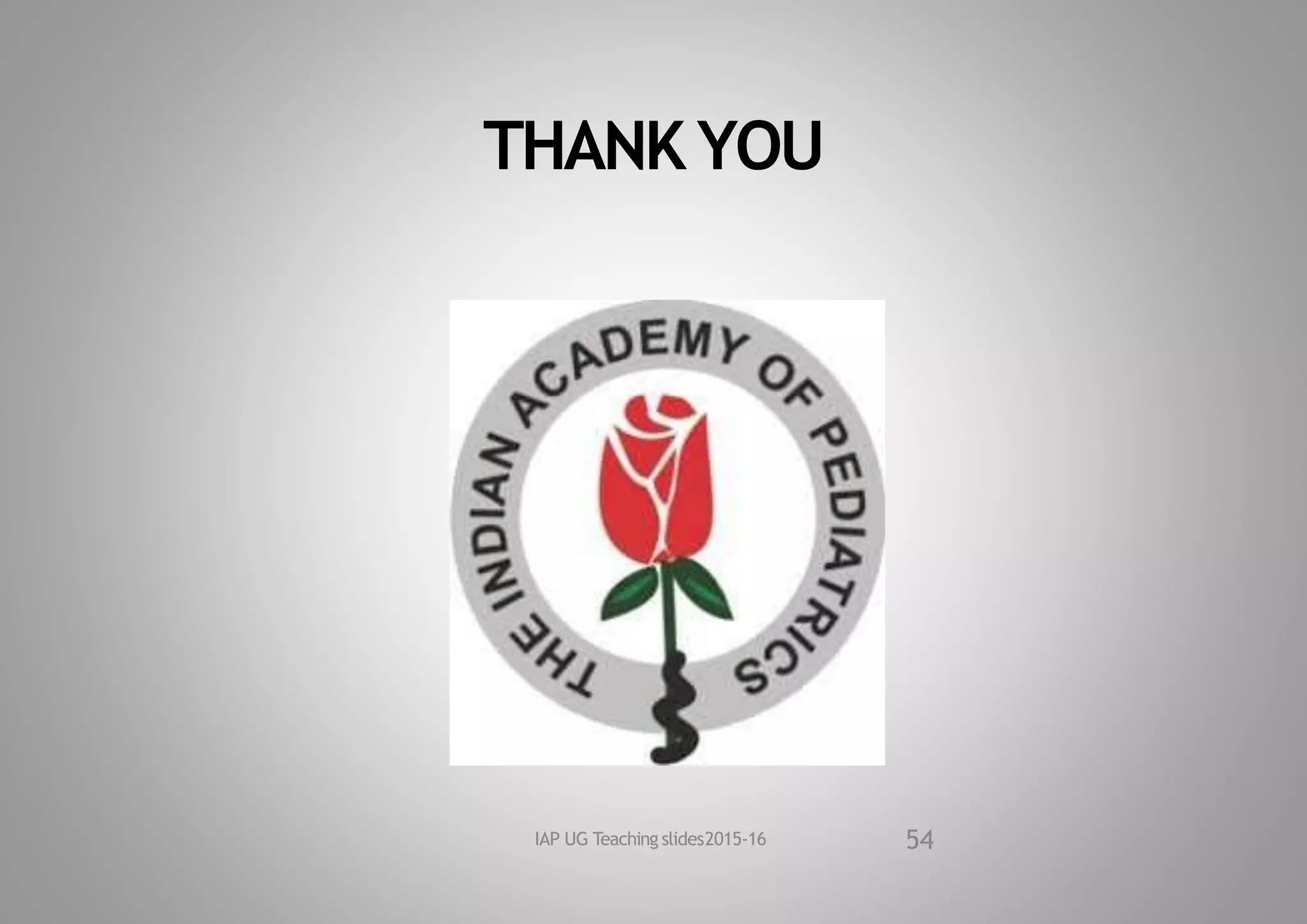THANK YOU
54
IAP UG Teaching slides2015‐16
 