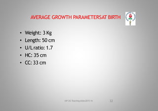 Normal growth,assessment ,charts | PPTX