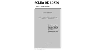 FOLHA DE ROSTO
 