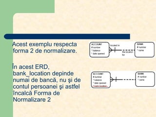 Normalizare Normalizarea datelor | PPT