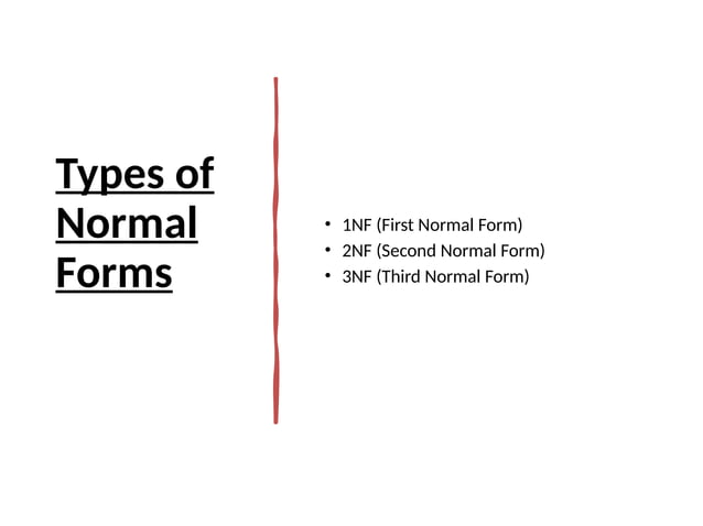 Database Normalization and Normal Forms Explained | PPT