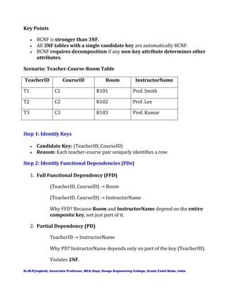 Database Normalization and Functional Dependencies | PDF