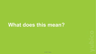 ©2017Yubico
© 2017 Yubico
What does this mean?
 