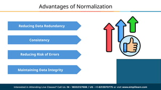 Database Normalization 1NF 2NF 3NF | What is Normalisation in SQL ...