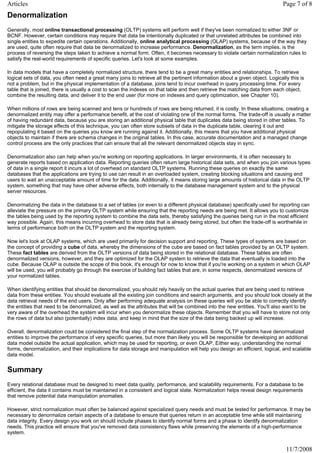 [ ref ] Normalizing a Data Model in SQL Server