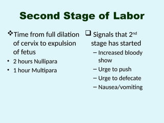 Normal Labor and Delivery. Seminar presentationpptx | PPTX