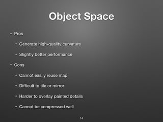 Object Space Normal Normal mapping | PDF
