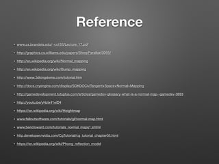 Normal mapping | PDF