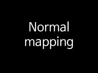 Normal Script Mapping λ
Έλ§ λ§΅ν(Normal mapping) | PDF