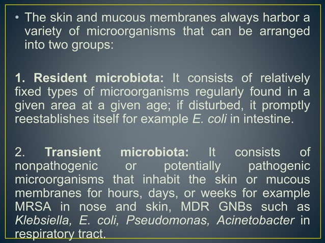 Normal Microbial Flora Is Best Described As Normal microbial flora | PPT