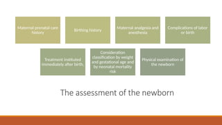 Normal Newborn and immediate care, nursing care | PPTX