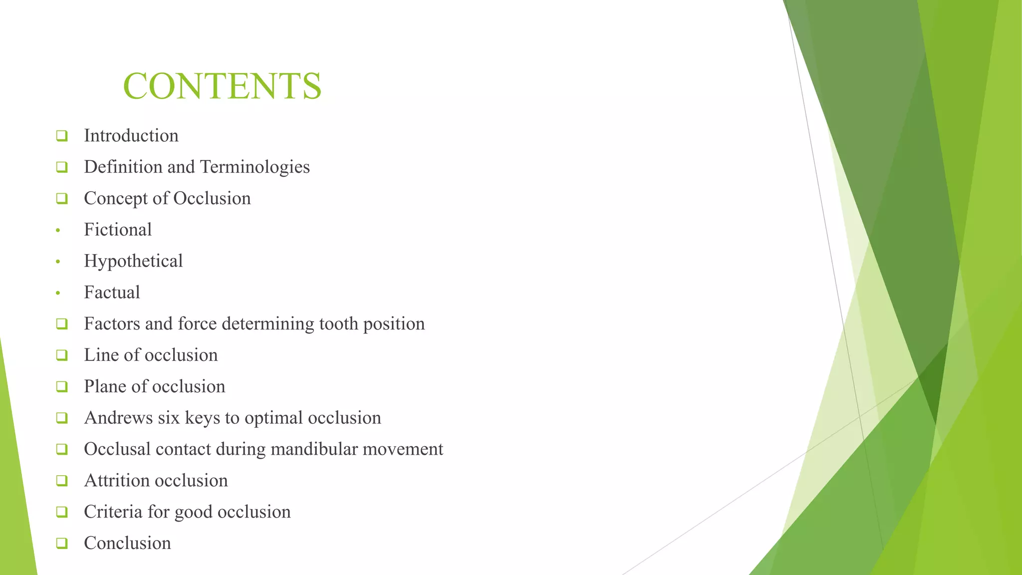 Normal occlusion.pptx