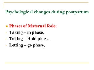 Normal postpartum | PPTX