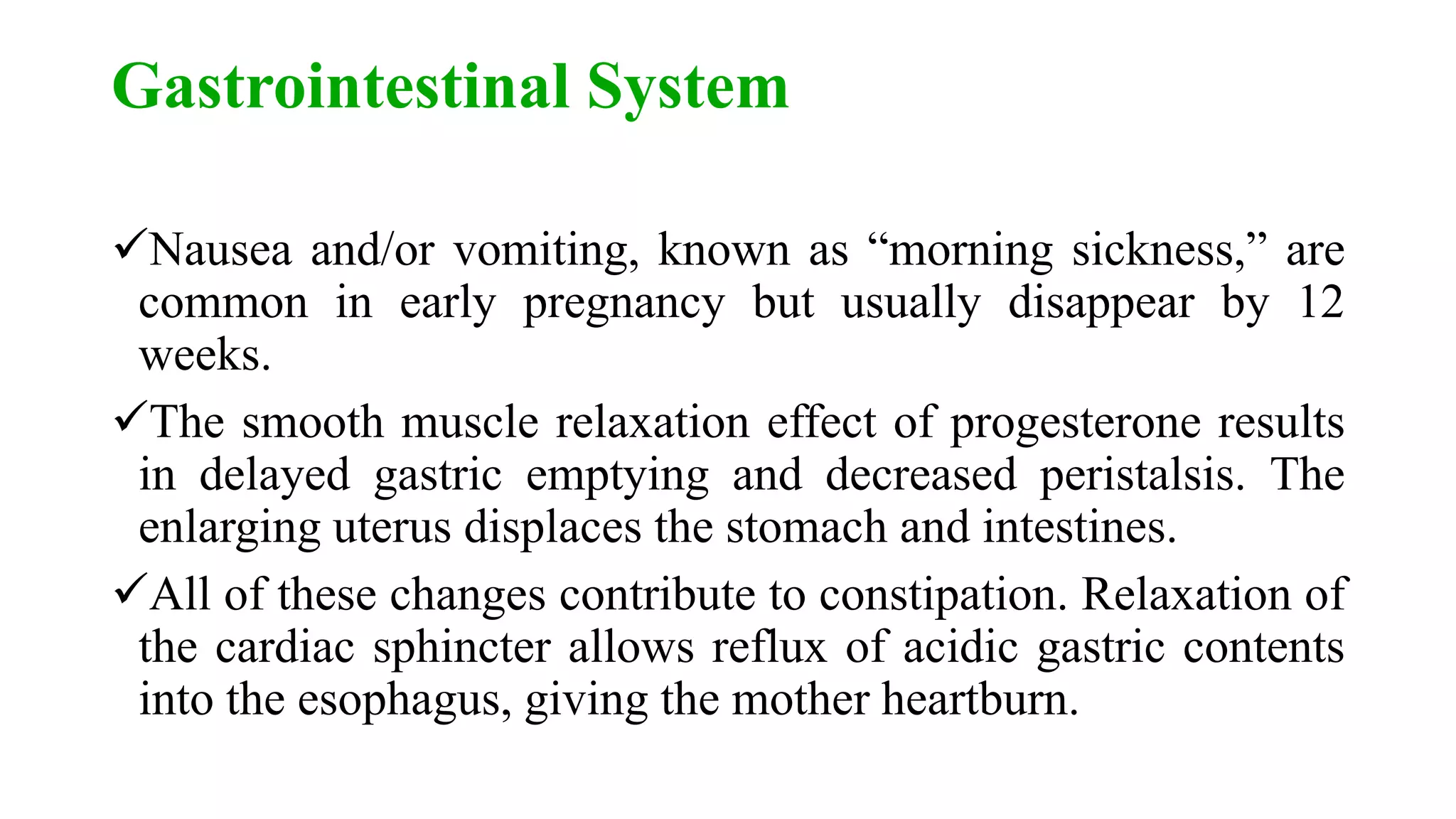 Normal pregnancy notes | PPTX